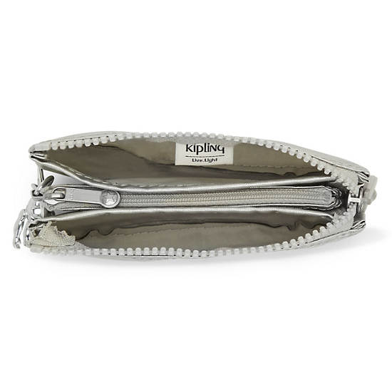 Kipling Creativity Small Metallic Pouch Táska Titán | HU 2109XY